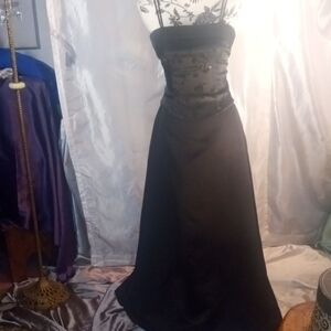 Urban Girl Nites Black Sparkly Strappy Dress